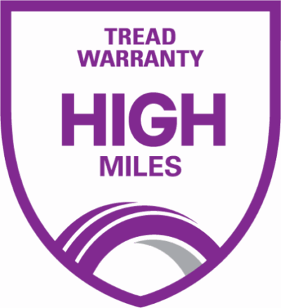 tread warranty high miles emblem